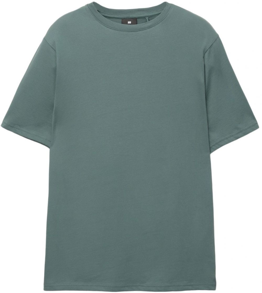 Pull&Bear Tričko  smaragdová