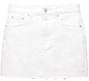 Pull&Bear Sukňa  biela