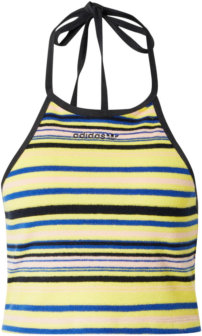 ADIDAS ORIGINALS Top  kobaltovomodrá / limetková / orgovánová / čierna