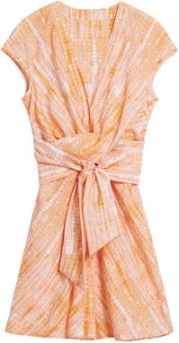 Desigual Košeľové šaty  krémová / oranžová