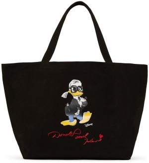 Karl Lagerfeld Shopper 'Disney x Karl Lagerfeld'  žltá / červená / čierna / biela