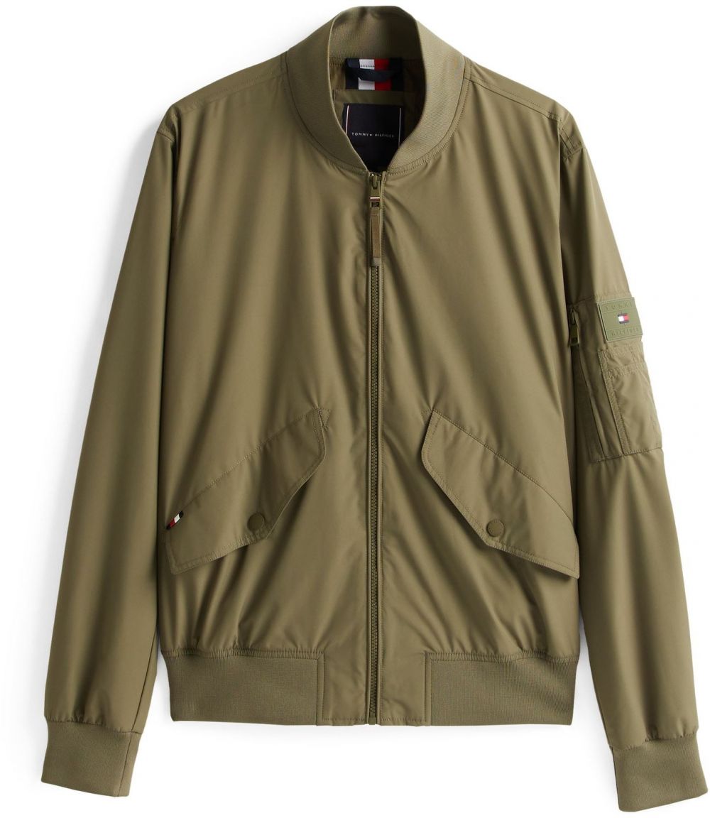 TOMMY HILFIGER Prechodná bunda  olivová