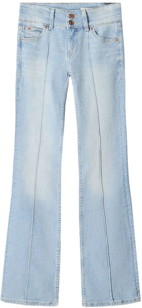 Bershka Džínsy  modrá denim