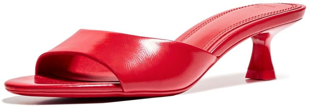Bershka Šľapky  červená