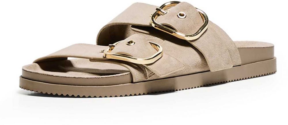 Bershka Šľapky  béžová