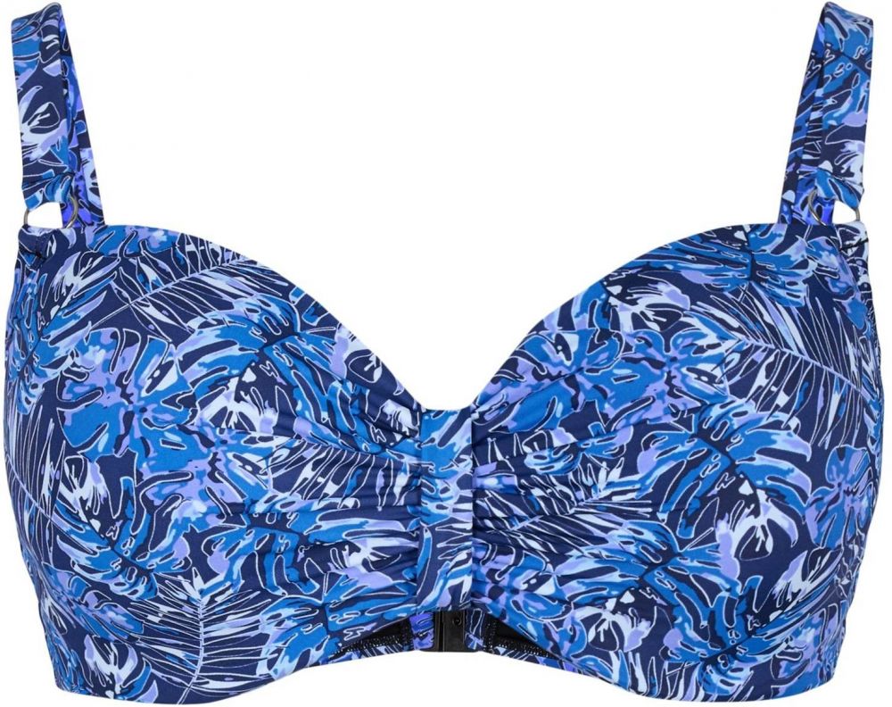 Swim by Zizzi Bikinový top  námornícka modrá / indigo / modrosivá