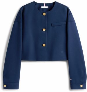 TOMMY HILFIGER Blejzer  tmavomodrá