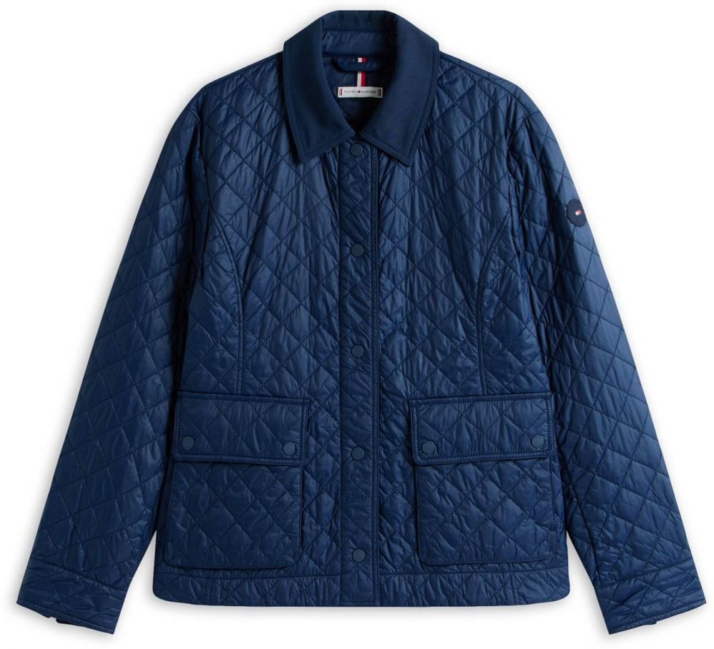 TOMMY HILFIGER Prechodná bunda  námornícka modrá