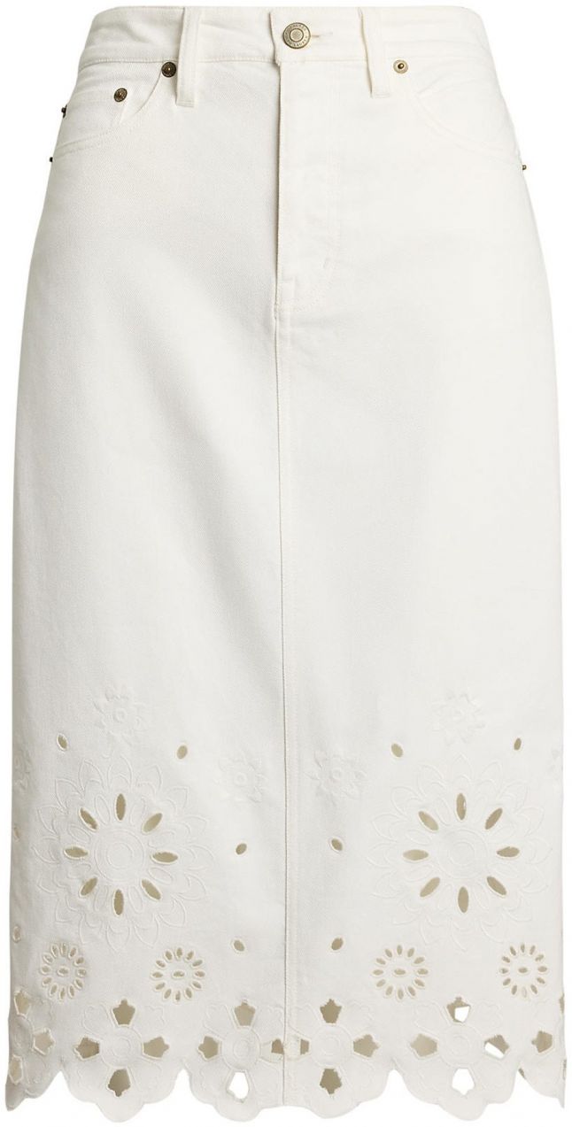 Lauren Ralph Lauren Sukňa  biela