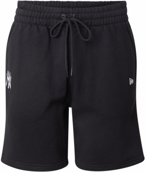 NEW ERA Nohavice 'NEYYAN'  čierna / biela