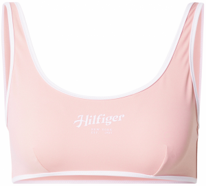 Tommy Hilfiger Underwear Bikinový top  ružová / biela