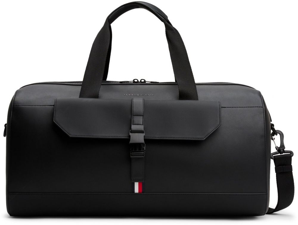 TOMMY HILFIGER Víkendová taška 'FOUNDATION'  čierna
