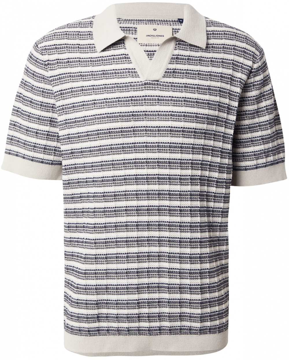 Jack & Jones Premium Sveter 'JPRBLUJACKSON'  antracitová / svetlosivá