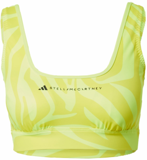ADIDAS BY STELLA MCCARTNEY Športový bikinový top  žltá / limetková / čierna