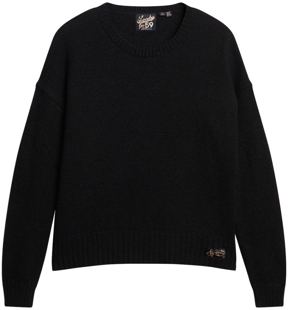Superdry Sveter 'Essential'  námornícka modrá
