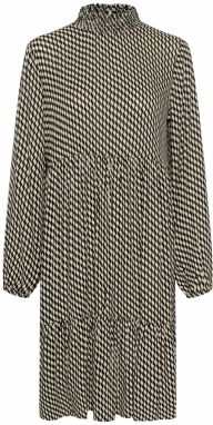 Kaffe Šaty 'Karina'  béžová / čierna