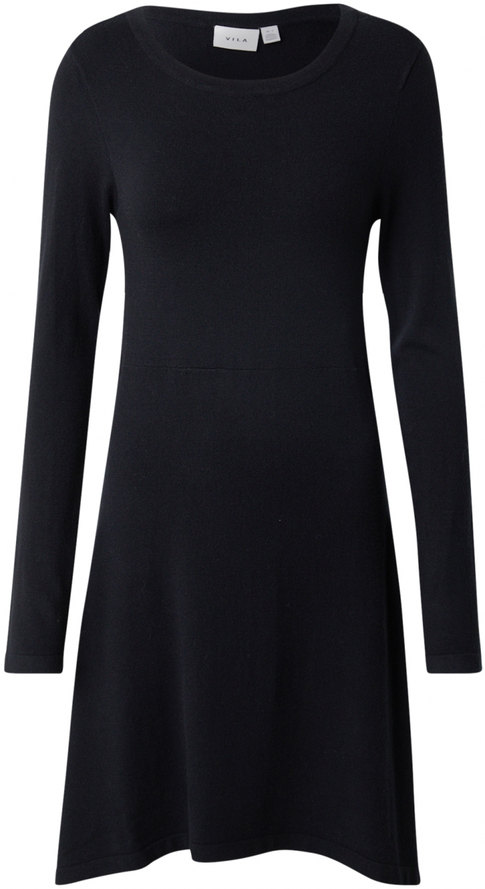 VILA Šaty  čierna
