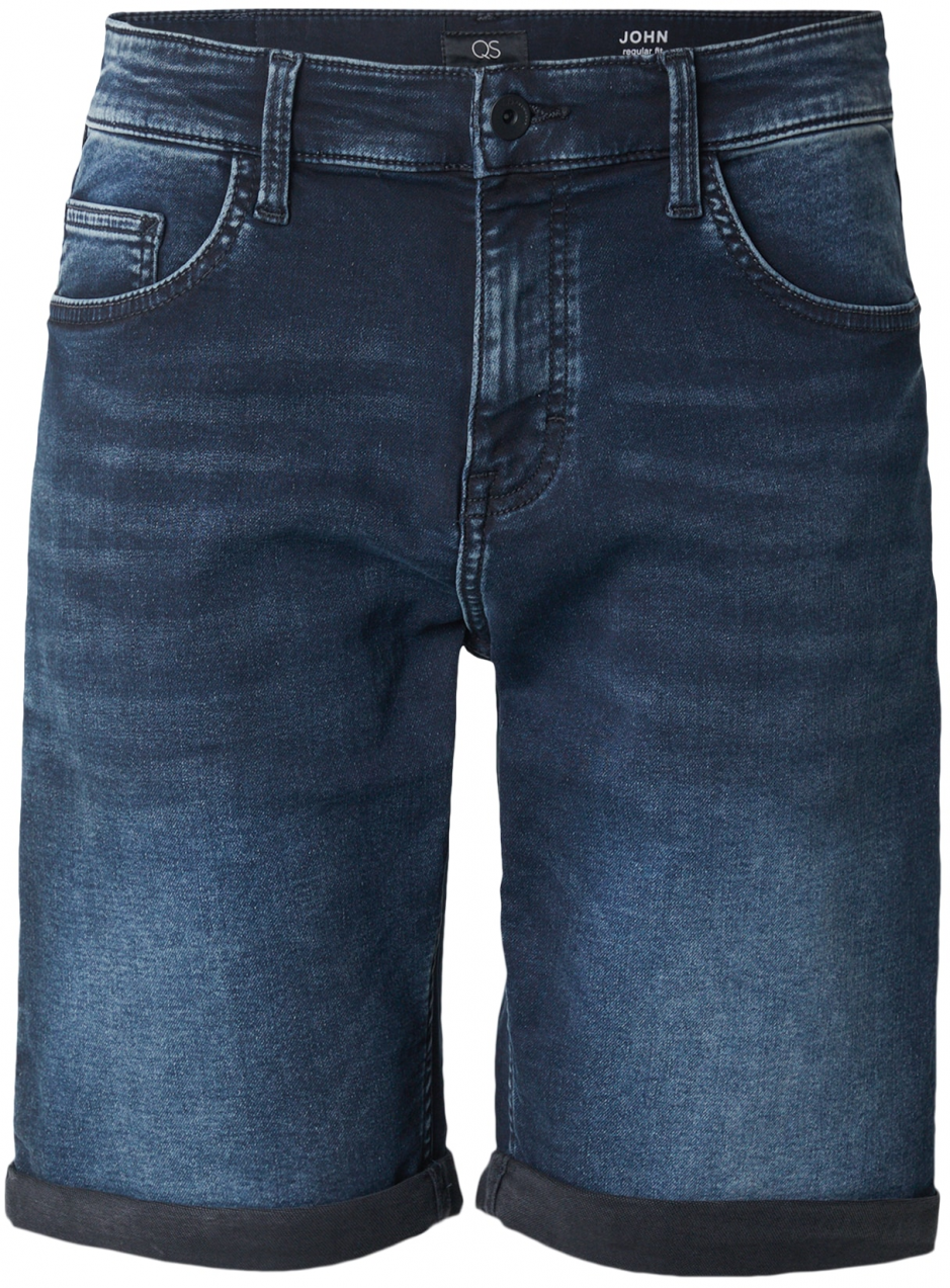 QS Džínsy 'John'  modrá denim