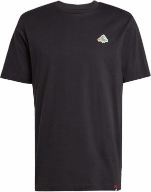 ADIDAS SPORTSWEAR Funkčné tričko 'MINI PIZZA'  čierna / biela