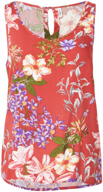 ONLY Top  zelená / fialová / oranžová / červená