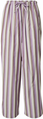 TOPSHOP Nohavice  brokátová / svetlosivá / fialová / šedobiela