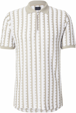 Jack & Jones Premium Tričko 'JPRBLATAG'  olivová / biela