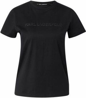 Karl Lagerfeld Tričko 'COMMERCIAL'  čierna