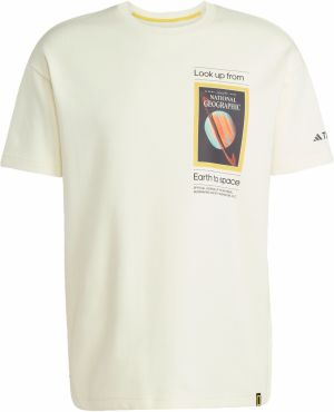 ADIDAS TERREX Funkčné tričko 'National Geographic'  svetlomodrá / žltá / čierna / biela