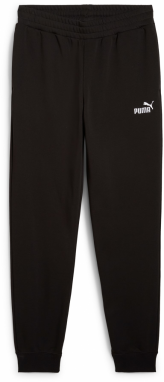 PUMA Športové nohavice 'Ess No. 1'  čierna / biela