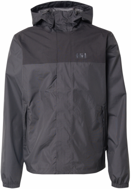 HELLY HANSEN Prechodná bunda 'VANCOUVER'  tmavosivá / čierna