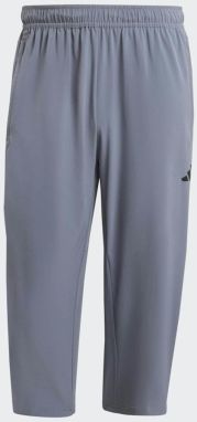 ADIDAS PERFORMANCE Športové nohavice 'Essentials'  sivá / čierna