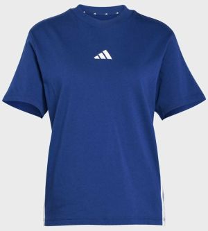 ADIDAS SPORTSWEAR Funkčné tričko 'Essentials'  tmavomodrá / biela