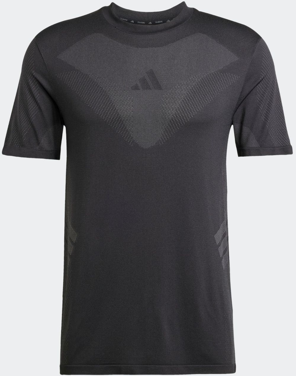 ADIDAS PERFORMANCE Funkčné tričko 'GYM+'  sivá / čierna