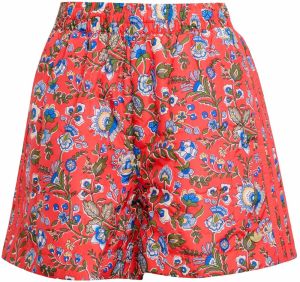 ADIDAS ORIGINALS Nohavice 'Adidas Originals x Liberty London'  modrá / olivová / brusnicová / biela
