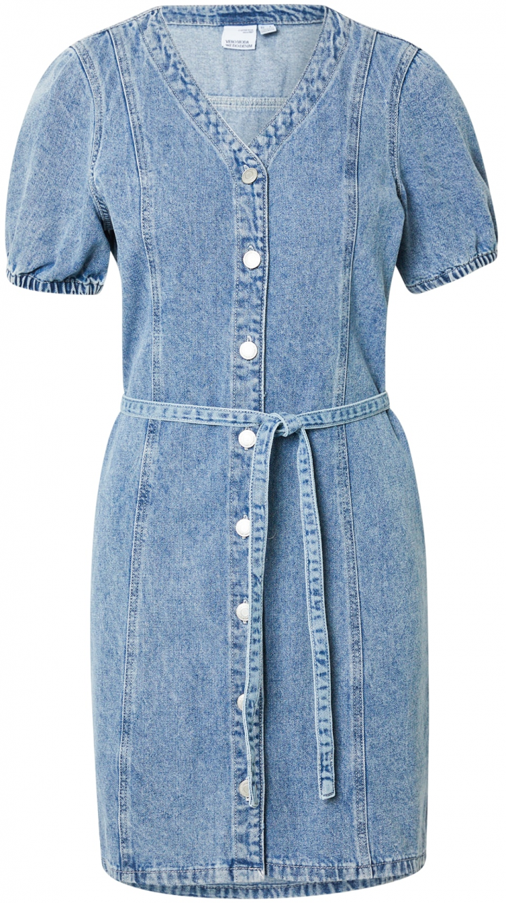VERO MODA Košeľové šaty 'VMJanet'  modrá denim