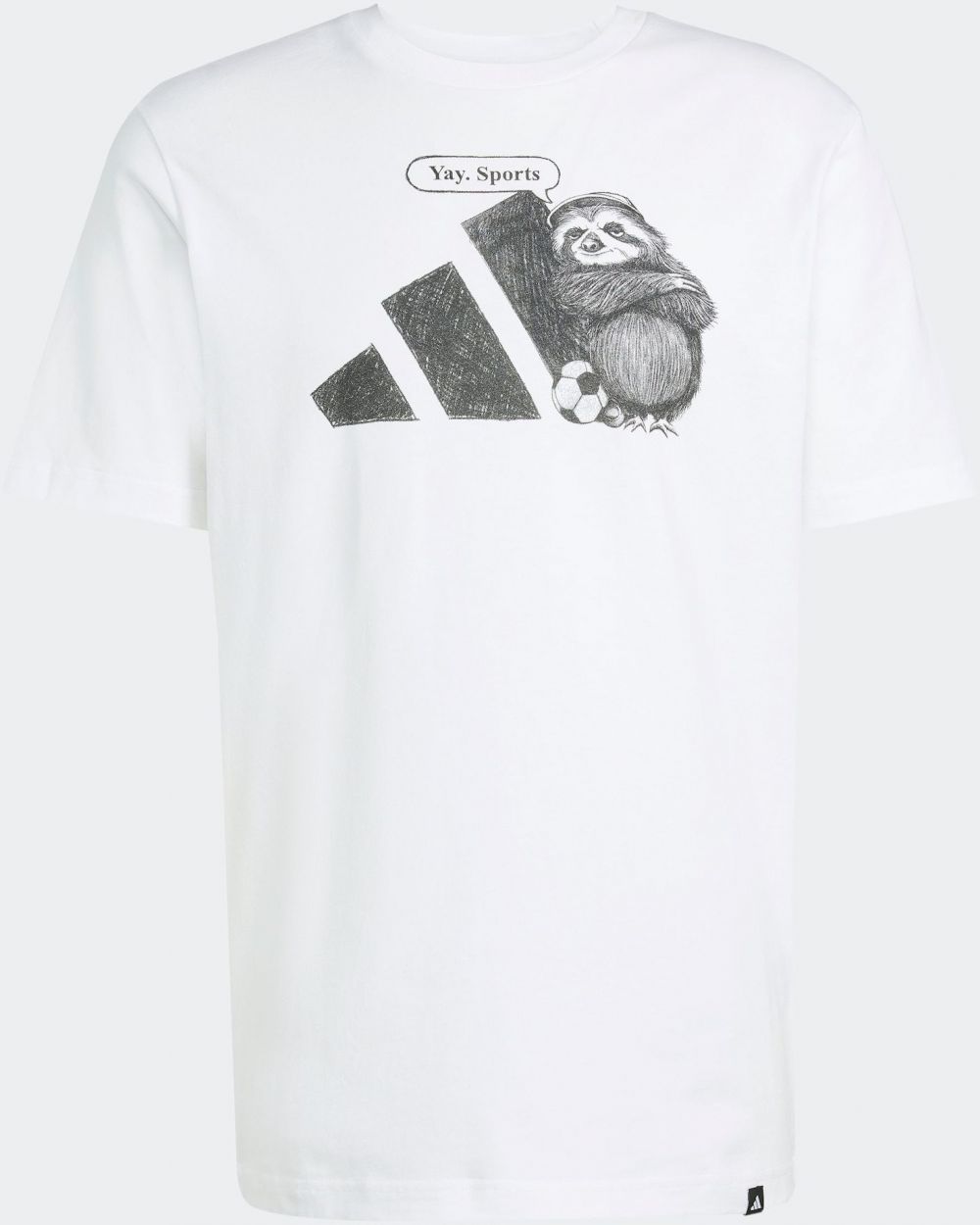 ADIDAS SPORTSWEAR Funkčné tričko  antracitová / biela