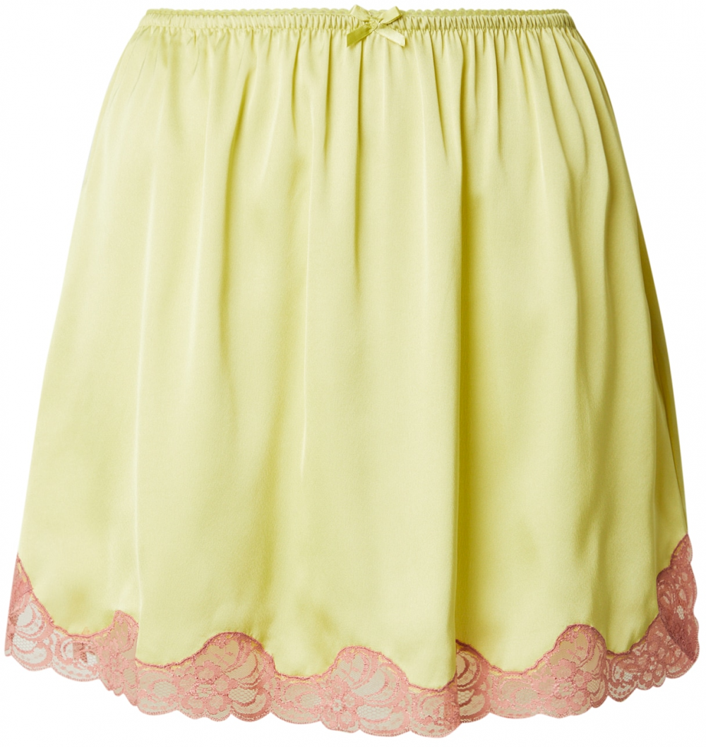 TOPSHOP Sukňa  jablková / ružová