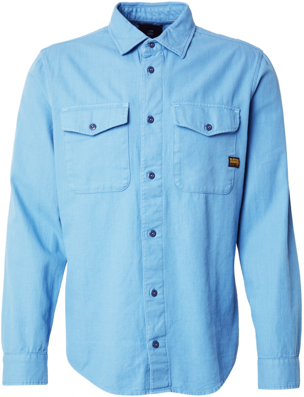 G-STAR Košeľa 'Marine'  nebesky modrá