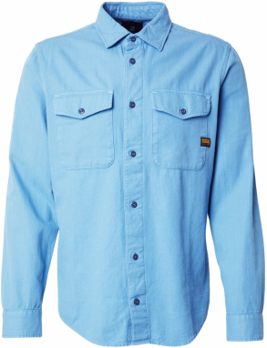 G-STAR Košeľa 'Marine'  nebesky modrá