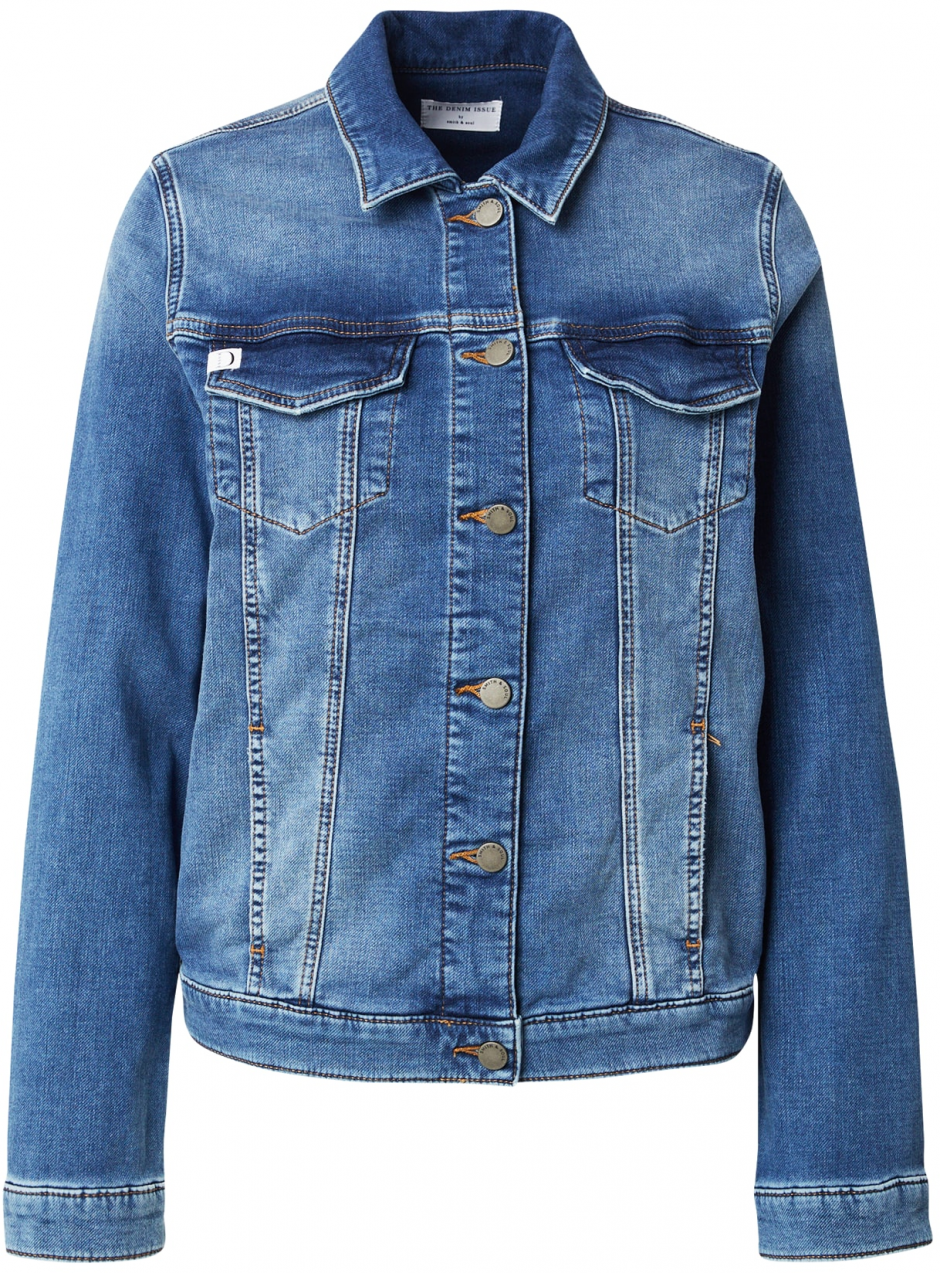 Smith&Soul Prechodná bunda 'Melli'  modrá denim