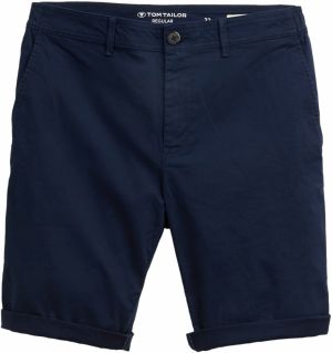 TOM TAILOR Chino nohavice  tmavomodrá