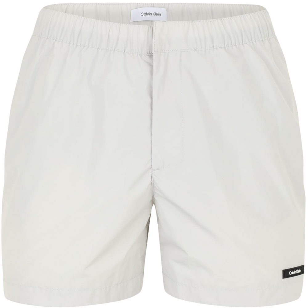 Calvin Klein Swimwear Plavecké šortky  svetlosivá