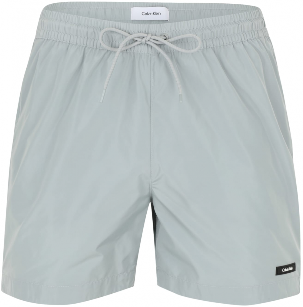 Calvin Klein Swimwear Plavecké šortky  svetlosivá
