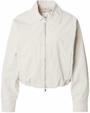 Abercrombie & Fitch Prechodná bunda  krémová