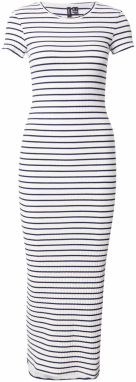 VERO MODA Šaty 'VMSEA'  čierna / biela