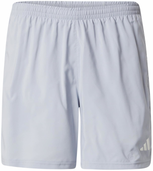 ADIDAS PERFORMANCE Športové nohavice 'Own The Run'  striebornosivá / biela