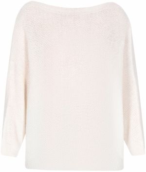 DreiMaster Vintage Sveter 'Comfy'  šedobiela