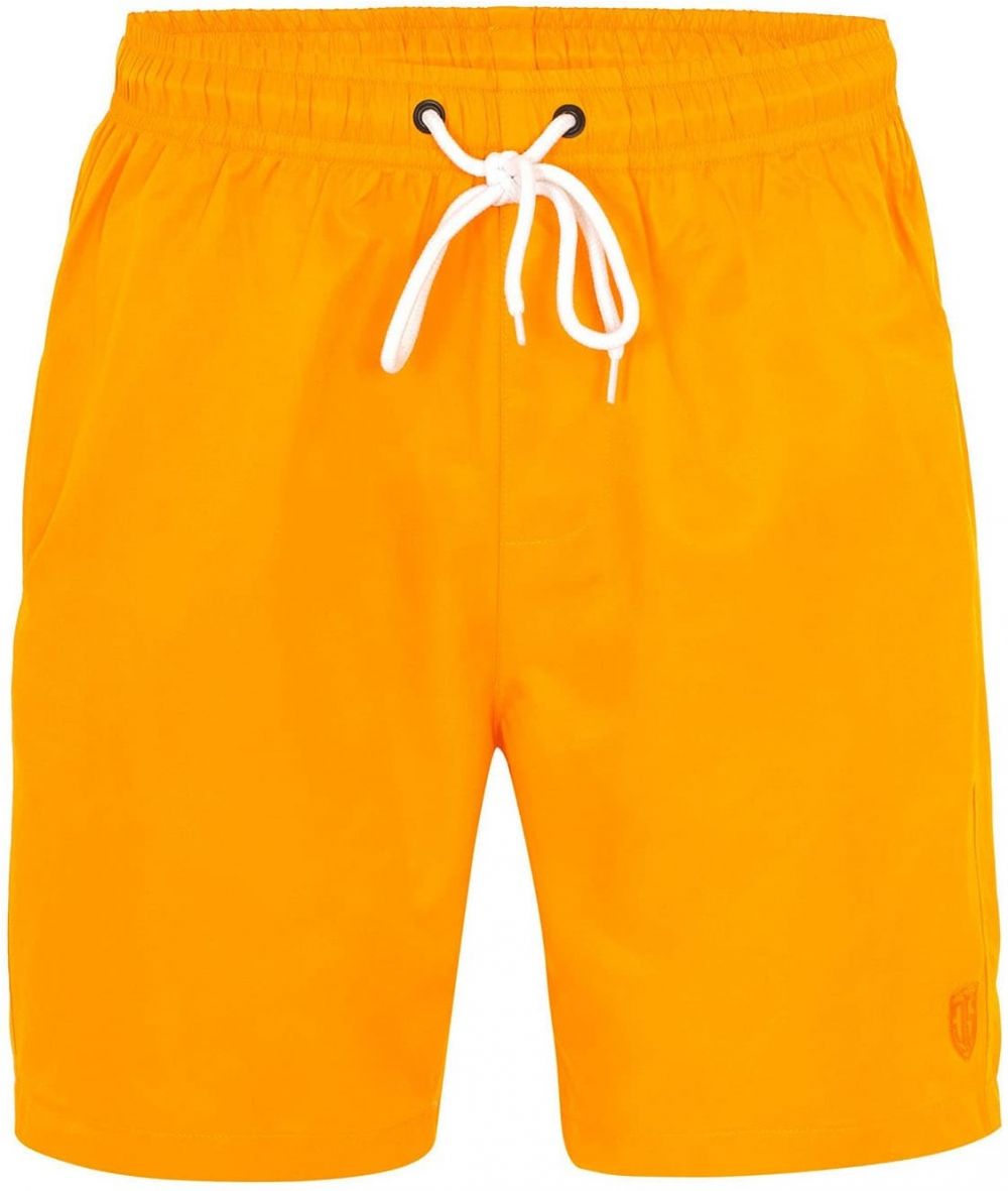 Daniel Hills Plavecké šortky  oranžová / biela