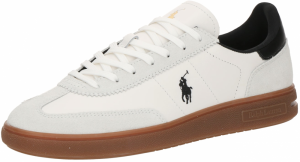 Polo Ralph Lauren Nízke tenisky 'Bedford'  sivá / čierna / biela