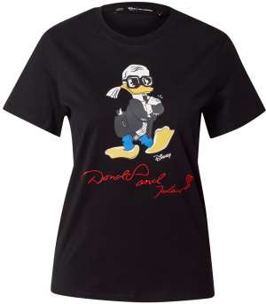 Karl Lagerfeld Tričko 'Disney x KL'  kráľovská modrá / svetložltá / čierna / biela
